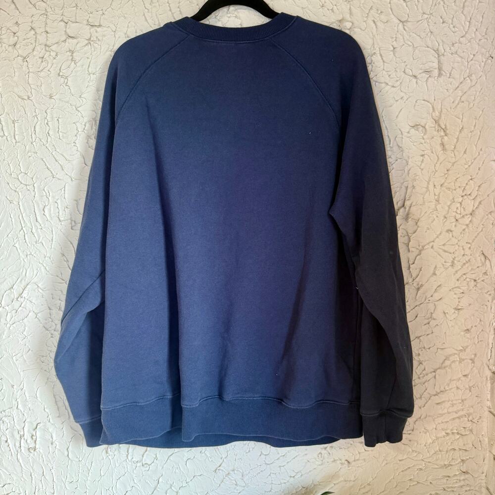 Disneyland Mickey Mouse Graphic Sweatshirt XL Navy Blue Disney Parks Crewneck - Picture 7 of 8